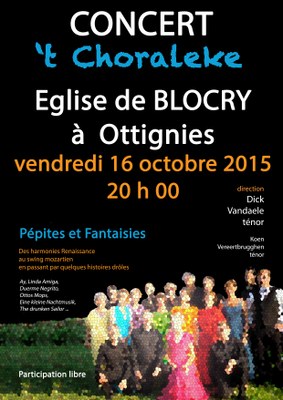 Affiche concert Blocry 2015